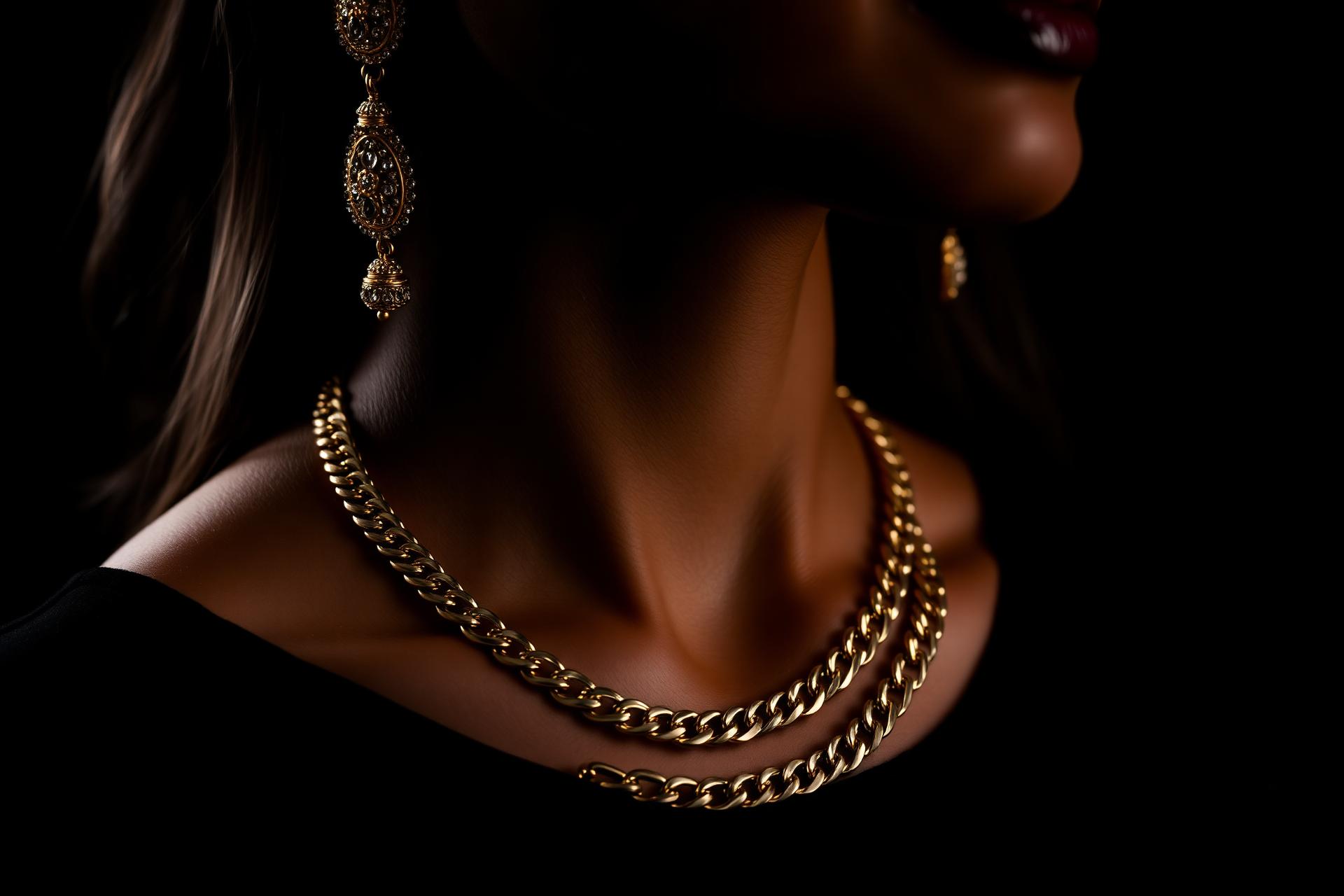 Luxury 9KT gold jewellery