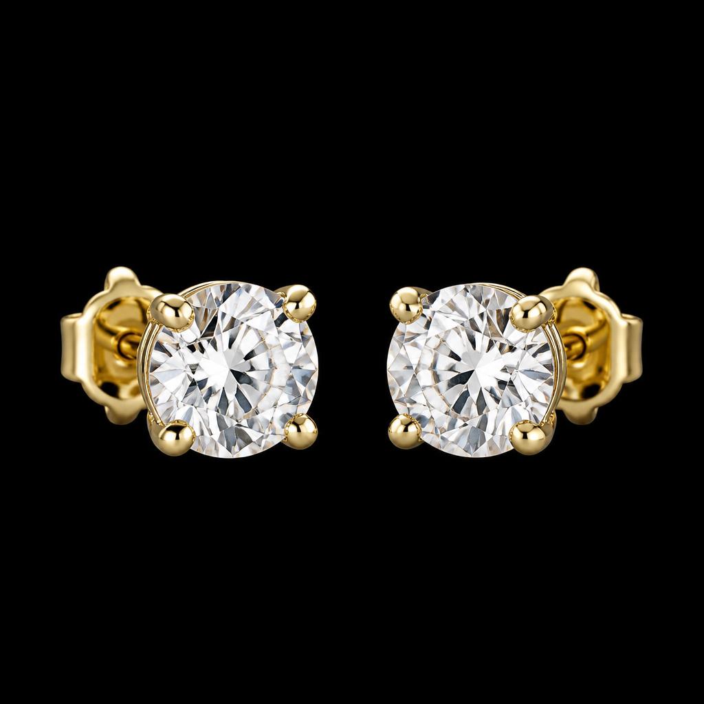Luce Solitaire Studs